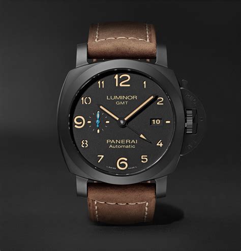 panerai luminor 1950 3 days gmt automatic ceramica replica|panerai luminor marina 1950.